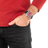 Citizen Eco Drive Promaster Marine Red Dial Black Rubber Strap Watch For Men - BN0159-15X Authentic Buy Shop Now