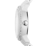 Emporio Armani Ceramic White Dial White Ceramic Bracelet Watch For Women - AR1477 Authentic Buy Shop Now