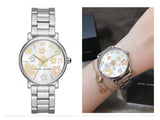Marc Jacobs Classic White Dial Silver Steel Strap Watch for Women - MJ3581 Authentic Buy Shop Now