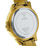 Guess Crown Jewel Diamonds White Dial Gold Steel Strap Watch for Women - GW0410L2 Authentic Buy Shop Now