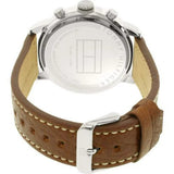 Tommy Hilfiger Jake Multifunction White Dial Brown Leather Strap Watch for Men - 1791230 Authentic Buy Shop Now