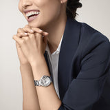 Cartier Ballon Bleu De Cartier Silver Dial Silver Steel Strap Watch for Women - WSBB0048 Authentic Buy Shop Now