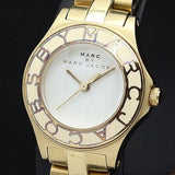 Marc Jacobs Amy White Dial Gold Steel Strap Watch for Women - MBM3051 Authentic Buy Shop Now
