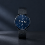 Lacoste Moon Blue Dial Blue Mesh Strap Watch for Men - 2011058 Authentic Buy Shop Now