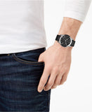 Fossil Grant Chronograph Black Dial Black Leather Strap Watch for Men - FS4812 Authentic Buy Shop Now