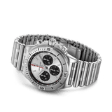 Breitling Chronomat B01 42mm Silver Dial Silver Steel Strap Watch for Men - AB0134101G1A1 Authentic Buy Shop Now