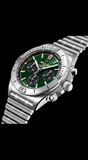 Breitling Chronomat B01 42 Green Dial Silver Steel Strap Watch for Men - AB0134101L1A1 Authentic Buy Shop Now