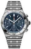 Breitling Chronomat B01 42 Frecce Tricolori Blue Dial Silver Steel Strap Watch for Men - AB01344A1C1A1 Authentic Buy Shop Now