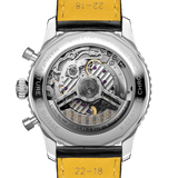 Breitling Navitimer B01 Chronograph 43 Brown Dial Black Leather Strap Watch for Men - AB0138241K1P1 Authentic Buy Shop Now