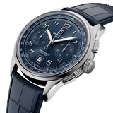 Breitling Premier B01 Chronograph 42 Blue Dial Blue Leather Strap Watch for Men - AB0145171C1P2 Authentic Buy Shop Now