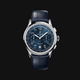 Breitling Premier B01 Chronograph 42 Blue Dial Blue Leather Strap Watch for Men - AB0145171C1P2 Authentic Buy Shop Now