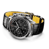 Breitling Premier B01 Chronograph 42 Black Dial Black Leather Strap Watch for Men - AB0145221B1P1 Authentic Buy Shop Now