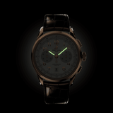 Breitling Premier B01 Chronograph 42 Beige Dial Brown Leather Strap Watch for Men - AB0145331K1P1 Authentic Buy Shop Now