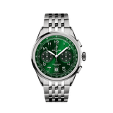 Breitling Premier B01 Chronograph 42 Green Dial Silver Steel Strap Watch for Men - AB0145371L1A1 Authentic Buy Shop Now