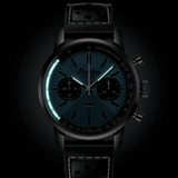 Breitling Top Time B01 Triumph Blue Dial Black Leather Strap Watch for Men - AB01764A1C1X1 Authentic Buy Shop Now
