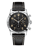 Breitling Avi Ref. 765 1953 Re-Edition Black Dial Black Leather Strap Watch for Men - AB0920131B1X1 Authentic Buy Shop Now