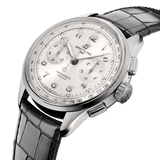 Breitling Premier B09 Chronograph 40 White Dial Black Leather Strap Watch for Men - AB0930371G1P1 Authentic Buy Shop Now