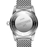 Breitling Superocean Heritage B20 Automatic 46 Black Dial Silver Mesh Bracelet Watch for Men - AB2020121B1A1 Authentic Buy Shop Now