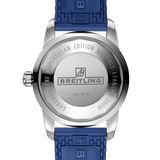 Breitling Superocean Heritage B20 Automatic 46 Blue Dial Blue Mesh Bracelet Watch for Men - AB2020161C1S1 Authentic Buy Shop Now
