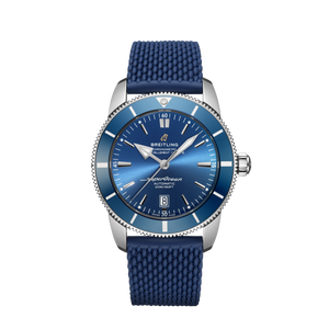 Breitling Superocean Heritage B20 Automatic 46 Blue Dial Blue Mesh Bracelet Watch for Men - AB2020161C1S1 Authentic Buy Shop Now