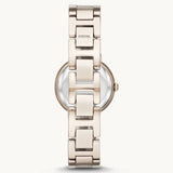 Fossil Virginia Pink Dial Pink Steel Strap Watch for Women - ES4482 Authentic Buy Shop Now