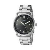 Fossil The Commuter Black Dial Silver Steel Strap Watch for Men - FS5391 Authentic Buy Shop Now