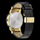 Versace Greca Moonphase Analog Black Dial Black Leather Strap Watch For Men - VE7G00123 Authentic Buy Shop Now
