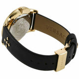 Versace Audrey Quartz Black Dial Black Leather Strap Watch for Women - VELR00319 Authentic Buy Shop Now