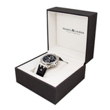 Maurice Lacroix Aikon Chronograph Black Dial Black Leather Strap Watch for Men - AI1018-SS001-330-2 Authentic Buy Shop Now