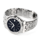 Maurice Lacroix Aikon Date Quartz Black Dial Silver Steel Strap Watch for Men - AI1108-SS002-330-1 Authentic Buy Shop Now