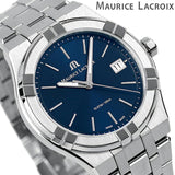 Maurice Lacroix Aikon Date Blue Dial Silver Steel Strap Watch for Men - AI1108-SS002-430-1 Authentic Buy Shop Now