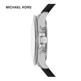 Michael Kors Dylan Chronograph Black Dial Black Rubber Strap Watch For Men - MK8903 Authentic Buy Shop Now