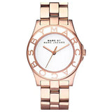 Marc Jacobs Blade White Dial Gold Steel Strap Watch for Women - MBM3075 Authentic Buy Shop Now