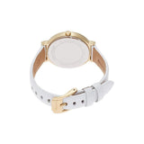 Michael Kors Cinthia Mother of Pearl Dial White Leather Strap Watch for Women - MK2662 Authentic Buy Shop Now
