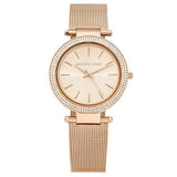 Michael Kors Darci Rose Gold Dial Rose Gold Mesh Bracelet Watch for Women - MK3369 Authentic Buy Shop Now