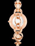 Emporio Armani Retro Quartz Silver Dial Rose Gold Steel Strap Watch For Women - AR1776 Authentic Buy Shop Now
