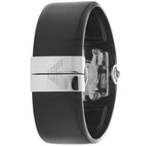 Emporio Armani Casual Analog Black Dial Black Leather Strap Watch For Women - AR0739 Authentic Buy Shop Now