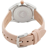Emporio Armani Valeria Quartz White Dial Beige Leather Strap Watch For Women - AR11031 Authentic Buy Shop Now