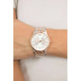 Emporio Armani Lambda Analog Silver Dial Two Tone Steel Strap Watch For Men - AR11044 Authentic Buy Shop Now