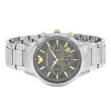 Emporio Armani Quartz Grey Dial Silver Steel Strap Watch For Men - AR11047 Authentic Buy Shop Now