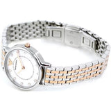 Emporio Armani Mother of Pearl Dial Two Tone Stainless Steel Watch For Women - AR11094 Authentic Buy Shop Now