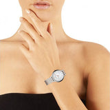 Emporio Armani Mother of Pearl Dial Two Tone Stainless Steel Watch For Women - AR11094 Authentic Buy Shop Now
