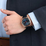 Emporio Armani Luigi Blue Dial Blue Leather Strap Watch for Men - AR11135 Authentic Buy Shop Now