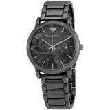 Emporio Armani Luigi Analog Grey Dial Grey Steel Strap Watch For Men - AR11155 Authentic Buy Shop Now
