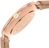 Emporio Armani Modern Silver Dial Pink Leather Strap Watch for Women - AR11160 Authentic Buy Shop Now