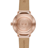 Emporio Armani Modern Silver Dial Pink Leather Strap Watch for Women - AR11160 Authentic Buy Shop Now