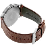 Emporio Armani Kappa Quartz Black Dial Brown Leather Strap Watch For Men - AR11153 Authentic Buy Shop Now