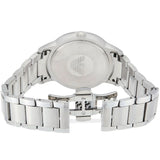 Emporio Armani Renato Quartz Silver Dial Silver Steel Strap Watch For Men - AR11189 Authentic Buy Shop Now