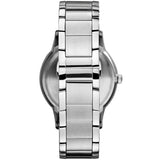 Emporio Armani Renato Quartz Silver Dial Silver Steel Strap Watch For Men - AR11189 Authentic Buy Shop Now