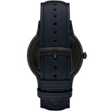 Emporio Armani Renato Quartz Blue Dial Blue Leather Strap Watch For Men - AR11190 Authentic Buy Shop Now